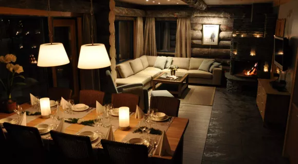 Eriklinna - luxury cabin Lapland