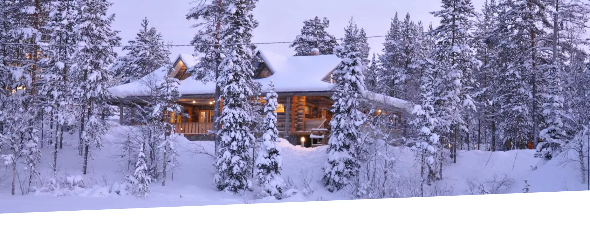Eriklinna - luxury log cabin in Lapland